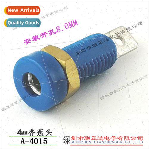 Hexagonal Nut Banana Socket 4.0mm Banana Jack Blue Banana He