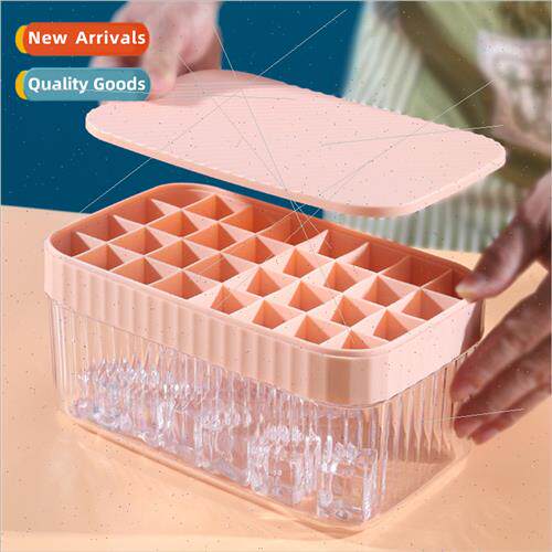 Summer licone Ice Cube Molds Double Ice Maker Ice Storage Bo
