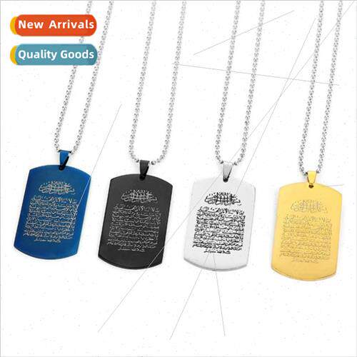 Stainless Steel Necklace New Men Fashion Mullis Pendant