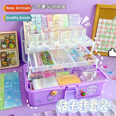 Brick mahjong set goo ka brick acrylic girls handbook sticke