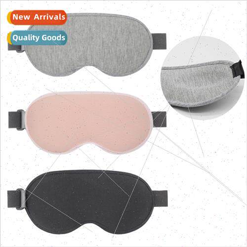 Double-sided silk eye mask blackout elastic strap travel lun
