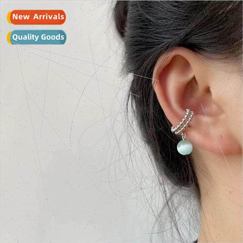 No ear hole ear bone clip female 2022 new ear jewelry tide
