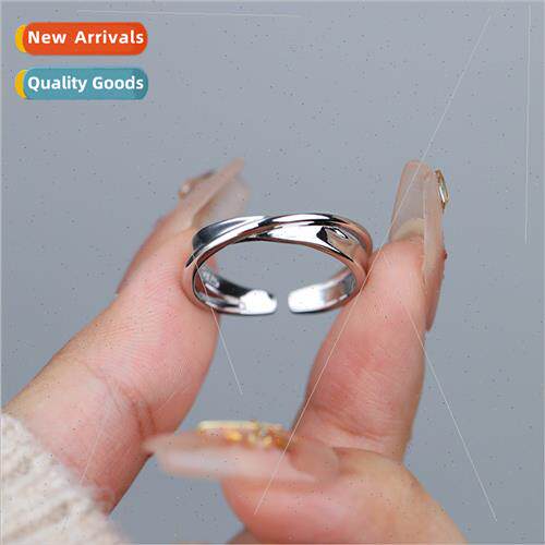 che irregular inss925 silver ring women simple index finger
