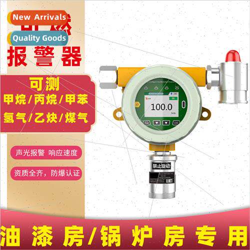 Explosion-profixed combustible gas alarm paint room boiler r