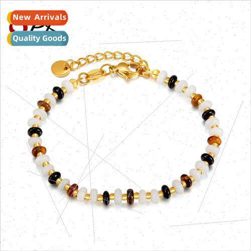 Bohemian Tiger Eye Stone Bracelet Vintage Ethnic Dopamine Be