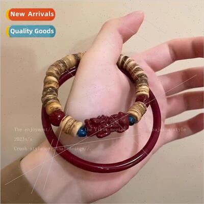 Brave beaded bracelet niche delicate bracelet female 2023 ne