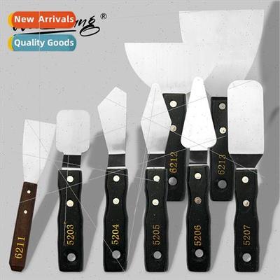 Black handle oversized oil painting knife gouache watercolor