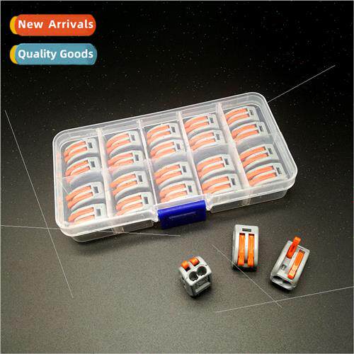 20pcs decoration 4 square one in one out wire connector fast