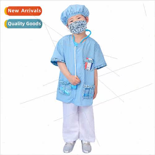 Childrens veterinarian cosplay costumes veterinarian stethos