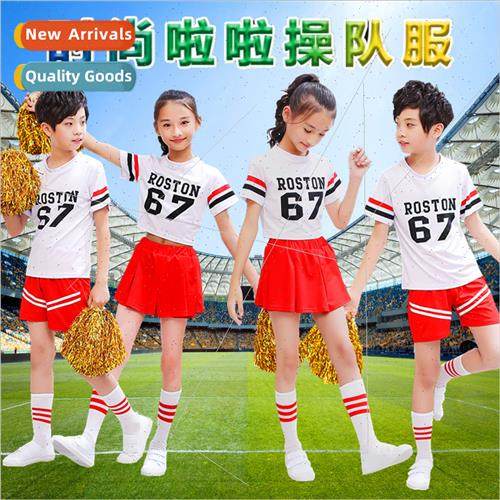 Cheerleading costumes sports dancewear sequins pleated skirt