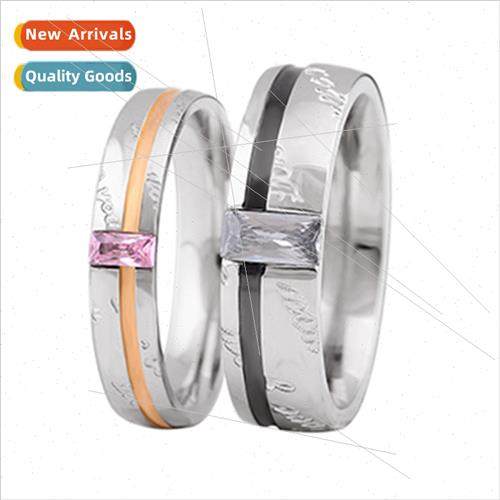 Korea ins creative fashion simple gift 520 couple ring ring