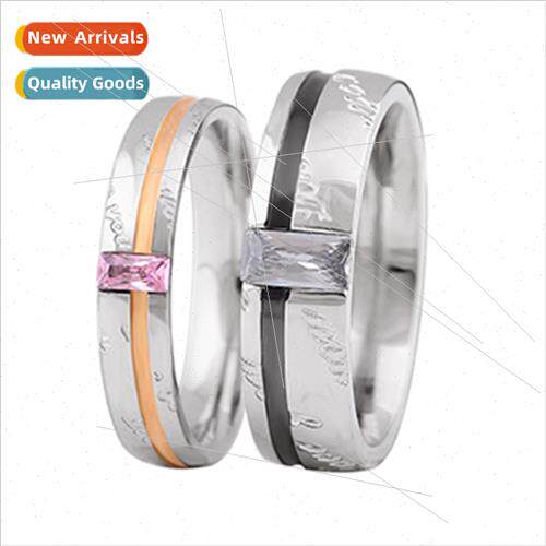 Korea ins creative fashion simple gift 520 couple ring ring