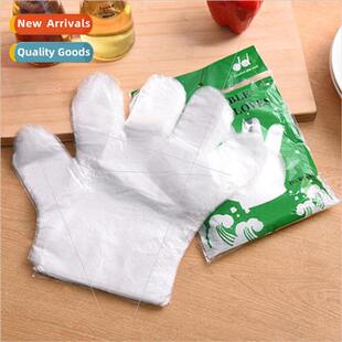 Household disposable gloves Plastic film five-finger cleanin