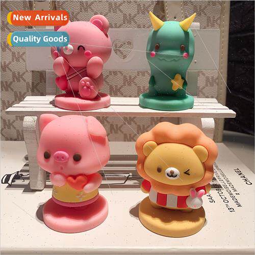 licone animal ornaments cute keychain cartoon new doll jewel