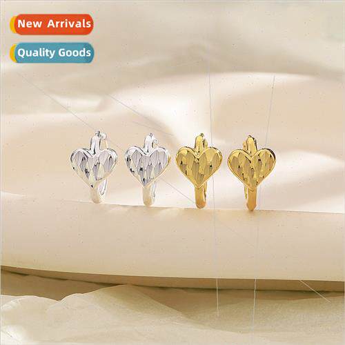 Sparkling Heart Earrings Delicate che Europe Earrings Hand-C