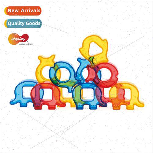 Children sensory desktop toys plastic transparent crystal co
