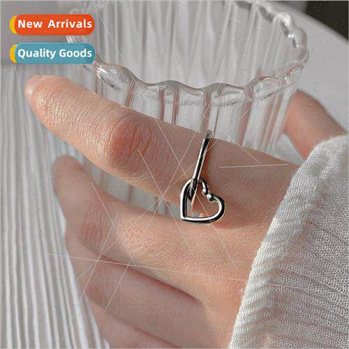 Multi-Wear Compact Heart Ring Women Fashion Japan Texture Lo