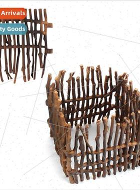Fence Accessories Sandbox Green Decorative Small Fence Micro