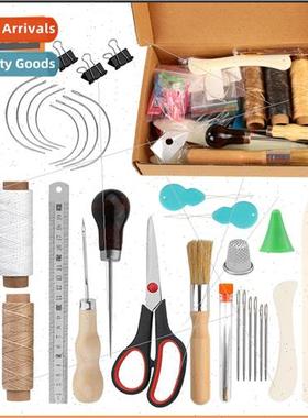 Leather tool set hsewing set leather origami knife awl set h