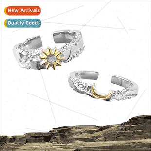 Tonghui couple pair rings a pair niche gift适用girlfriend op