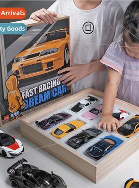 Small Car Wooden  Box Set Boys Birthday  Practical Surprise