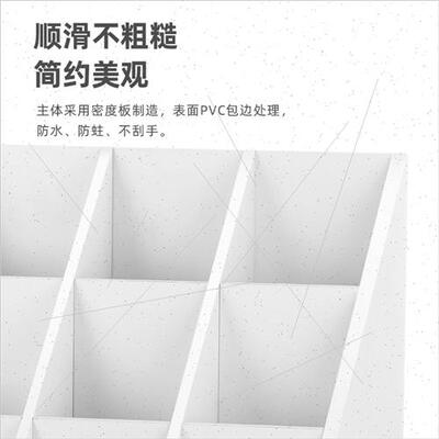 Studio Organizer Movable Multi-Grid Storage Cabinet Photogra