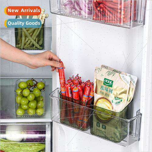 Refrigerator de Door Organizer Freshness Large Transparent H