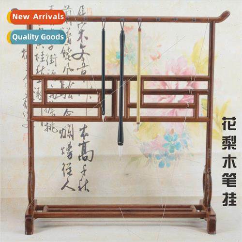 Brush Pen Hanging Pen Holder 9-pin 18-hanging Redwood Pen Ha