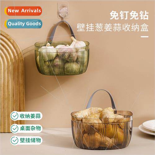 Onion ginger garlic storage basket kchen put onion garlic wa