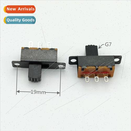 Toggle Swch SS-12F32G7 2-Posion 1-Row Slide Swch wh Mounting