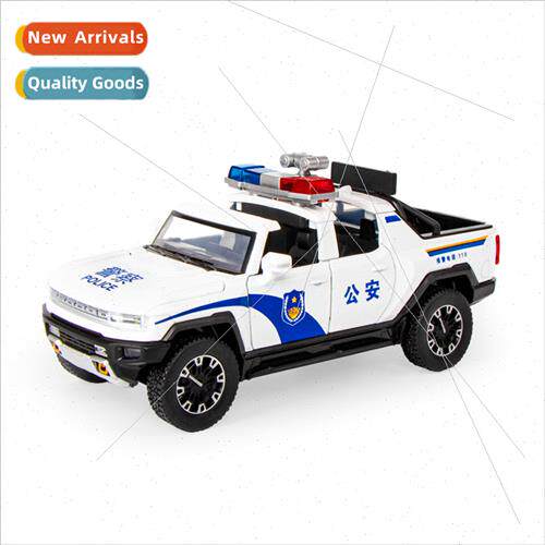 1 32 Hummer pickup truck small wheel simulation sound light