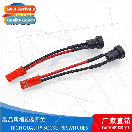 DC socket wh cable Round connector socket female socket Char
