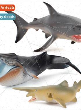 creative oceanarium shark whale model megalodon blue whale s