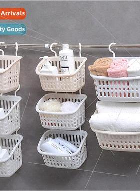 Hangable storage basket bathroom hanging basket household pl