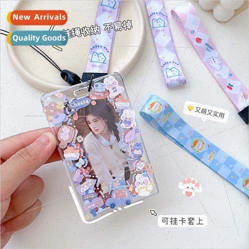 cell phone lanyard cute factory student school license plate