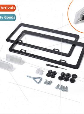 8E0 807 430 A适用Audi retrofit license plate frame+LED licen