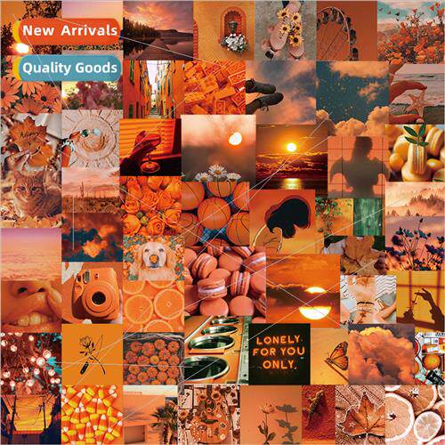 50 beautiful sunset sunset stickers art decoration handbook