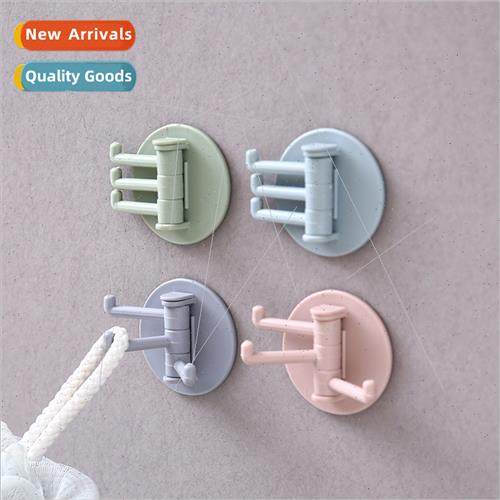 Hooks multifunctional wall hanging bracket rotating strong k