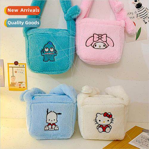 Cartoon large capacy shoulder bag Japan ins ugly fish Hanton
