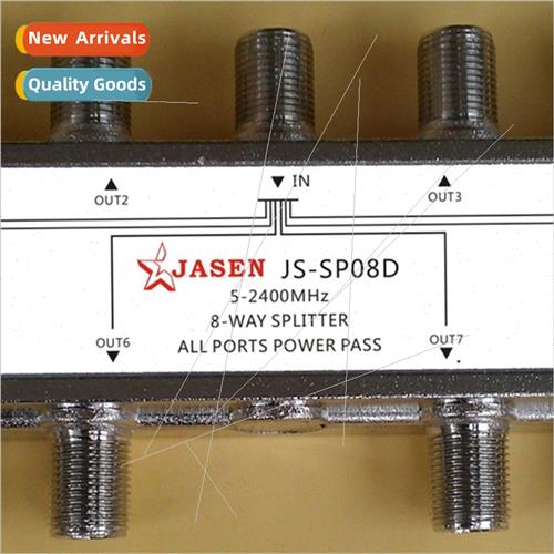 TV signal 8-way splter 8-way splter JS-SP08D