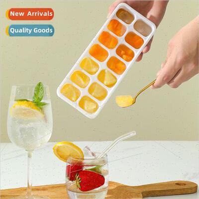 14 compartments refrigerator ice box ice compartment molds w