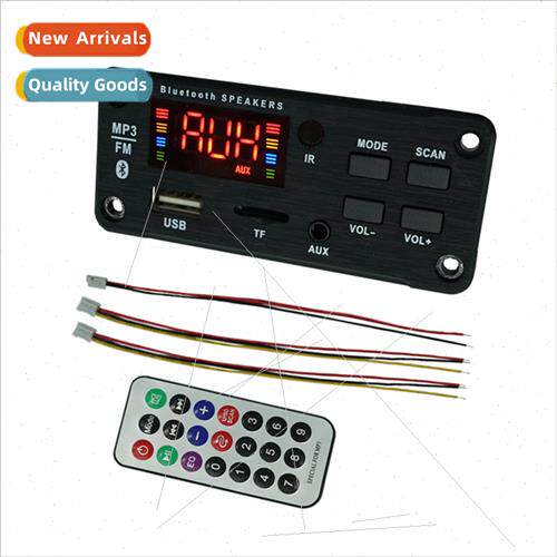Car audio bluetooth mp3 decoder board color screen display b