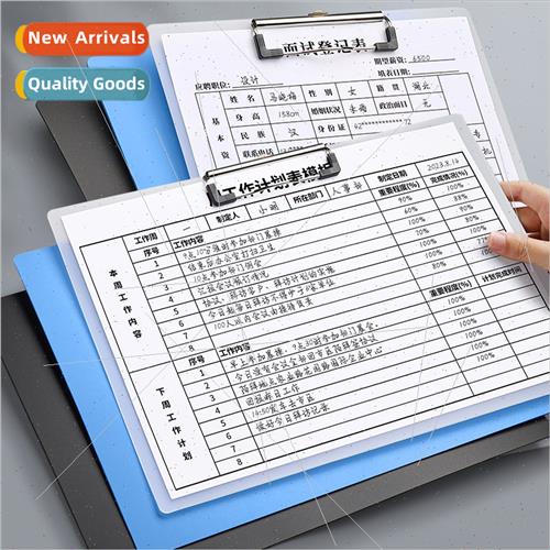 Board clip transparent file clipboard a4 clipboard student w