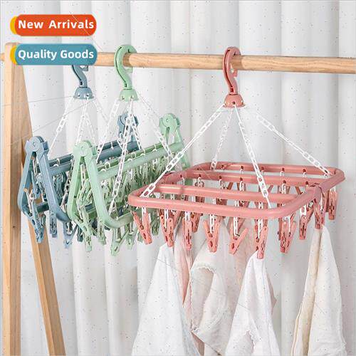 Thickened 32 clamps multi-clamp drying rack sun rack hangers