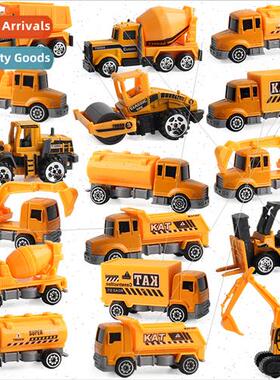 Multi alloy engineering car excavator skidding alloy car mod