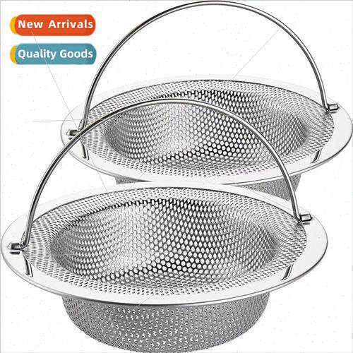 Kchen nk Strainer Stainless Steel nk Drain Strainer wh Handl