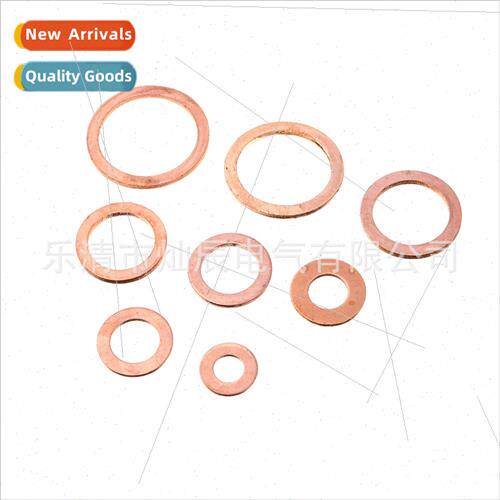 20PCS Bag Purple Copper Gasket Marine Meter Sealing Washer 1