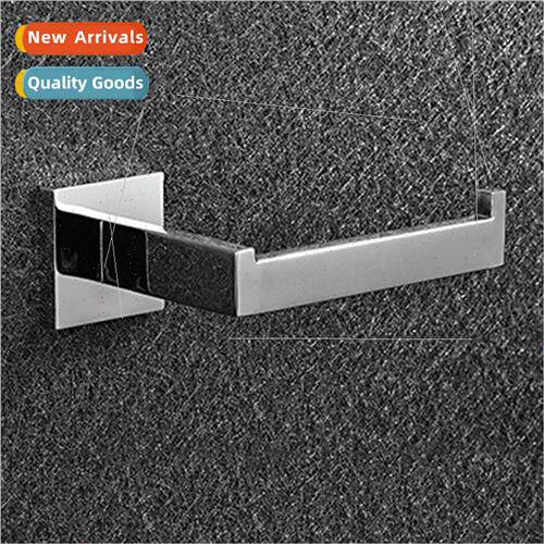 Electroplated stainless steel towel rack set bathroom paper