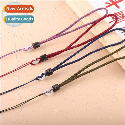 lver powder jade circle handle rope male female hand-woven r