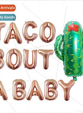 Mexican Food Festival Party Decoration taco bout a baby cact